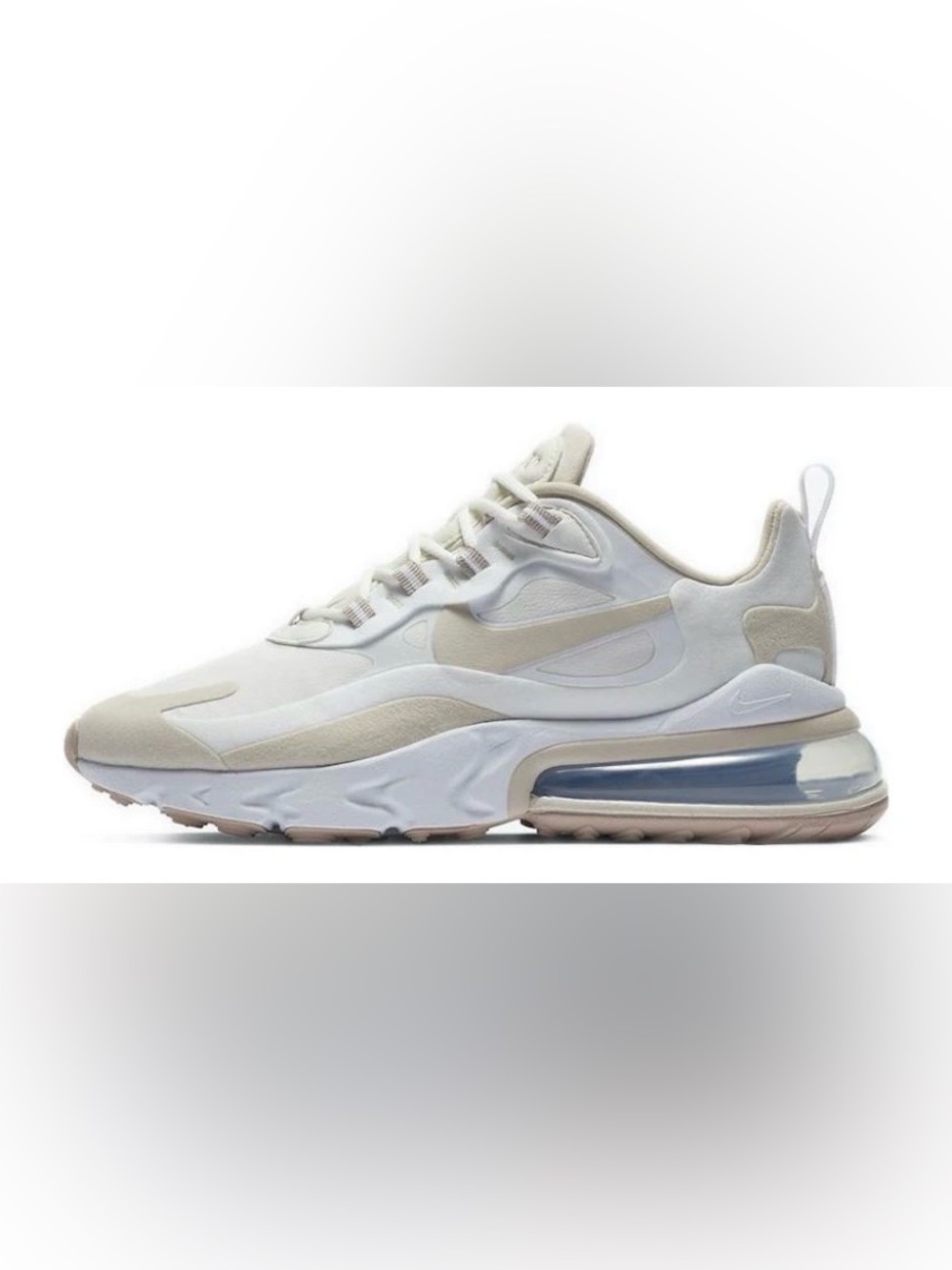 Nike Women’s Air Max 270 React 'Summit White Orewood Brown' Sneaker Size 11